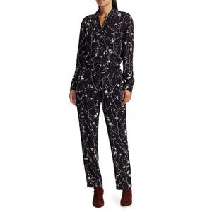 Rag & Bone Therese Printed Long Sleeved Jumpsuit
Adjustable waist NWT Size 2